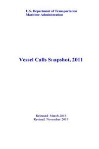 Vessel Calls Snapshot, 2011