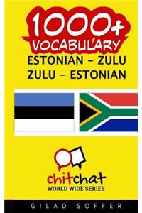 1000+ Estonian - Zulu Zulu - Estonian Vocabulary