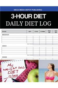 3-Hour Diet Daily Diet Log