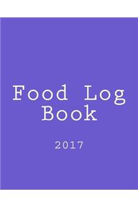 Food Log Book 2017