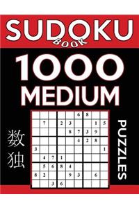 Sudoku Book 1,000 Medium Puzzles