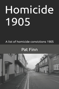 Homicide 1905