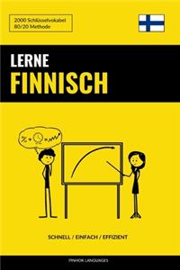 Lerne Finnisch - Schnell / Einfach / Effizient