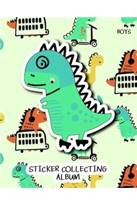 Sticker Collecting Album Boys
