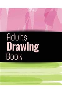 Adults Drawing Book: Dot Grid Journal Sketchbook