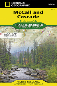 Mccall, Salmon River Mountains Map