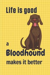 Life is good a Bloodhound makes it better