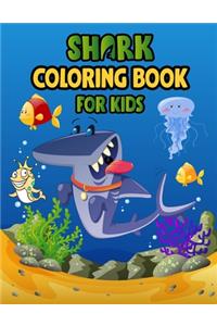 Shark Coloring Book For kids