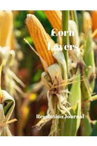 Corn Lovers Resolution Journal