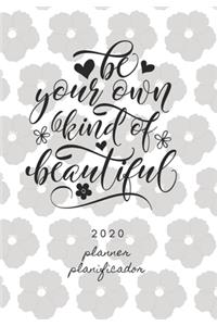 2020 Planner Planificador Monthly