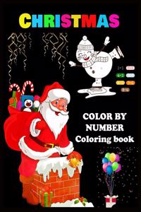 CHRISTMAS COLOR BY NUMBER Coloring Book
