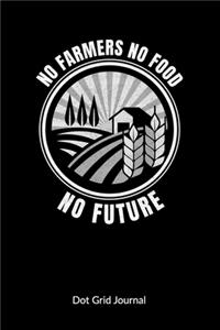 No Farmers No Food No Future. Dot Grid Journal