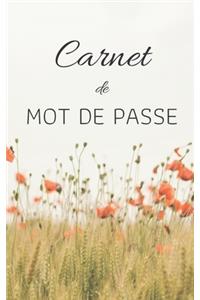 Carnet De Mot De Passe