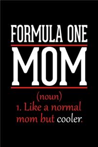 Formula One Mom Notebook