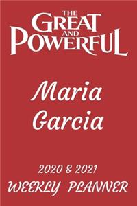 2020 & 2021 Two-Year Daily Planner - Best Gift For Marcia Garcia - Funny Appointment Book - Two Year Weekly Agenda Notebook For Goals & Tasks