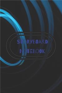 Matte Black Storyboard Notebook
