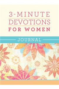 3-Minute Devotions for Women Journal