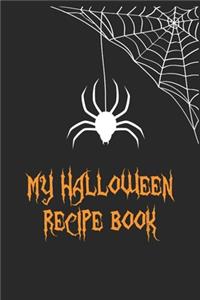 My Halloween Recipe Book