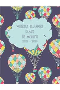 Weekly Planner Diary 18 Month