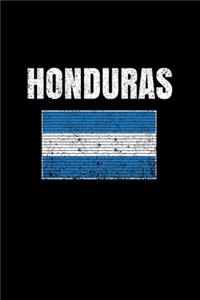 Honduras: Honduras Blank Lined Travel Journal. Pretty Lined Notebook & Diary For Writing And Note Taking For Travelers.(120 Blank Lined Pages - 6x9 Inches)