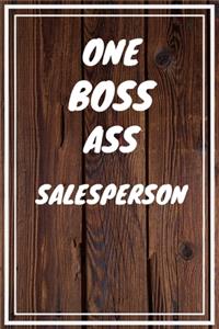 One Boss Ass Salesperson