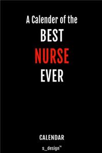 Calendar for Nurses / Nurse: Everlasting Calendar / Diary / Journal (365 Days / 3 Days per Page) for notes, journal writing, event planner, quotes & personal memories