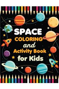 Space coloring book