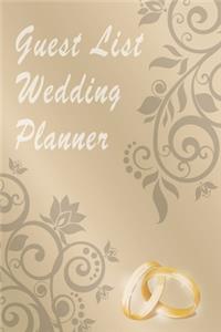 Guest List Wedding Planner