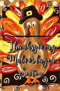 Thanksgiving Malvorlagen Seiten