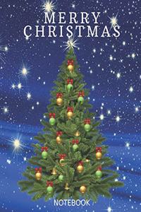 Merry Christmas Notebook