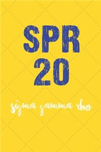 SPR 20Sigma Gamma Rho