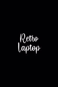 Retro Laptop Notebook