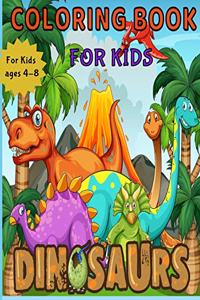 Dinosaurs Coloring Book for Kids