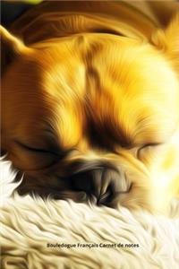 Bouledogue Français Carnet de notes