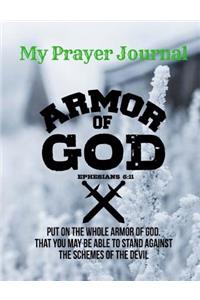Armor Of God Christian Journal Workbook
