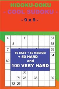 Hidoku-Doku - Cool Sudoku - 9 X 9-
