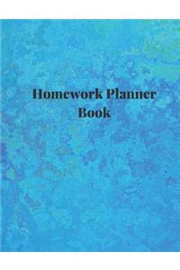 Homework Planner Book