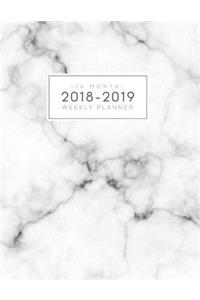 16 Month Weekly Planner 2018-2019
