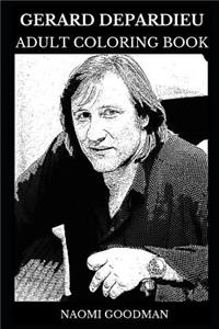 Gerard Depardieu Adult Coloring Book