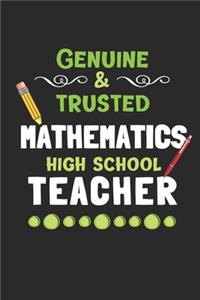 Genuine & Trusted High School Mathematics Teacher