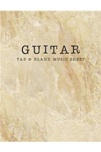 Guitar Tab & Blank Music Sheet