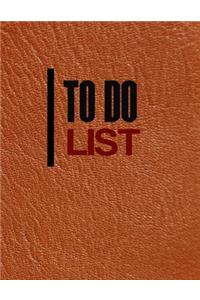 To Do List