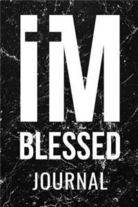 I'm Blessed Journal