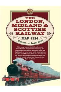 London, Midland & Scottish Railway Map, 1924