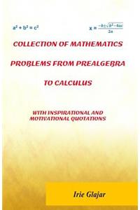 Collection of Mathematics Problems From Prealgebra To Calculus
