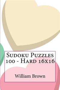 Sudoku Puzzles 100 - Hard 16x16