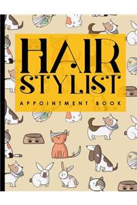Hair Stylist Appointment Book