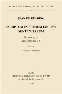 Scriptum in Primum Librum Sententiarum