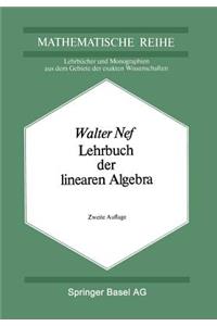 Lehrbuch der linearen Algebra
