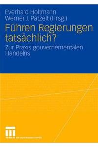 Führen Regierungen Tatsächlich?